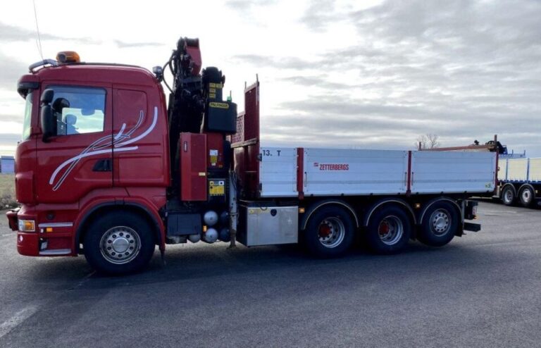Tipper Crane Scania
