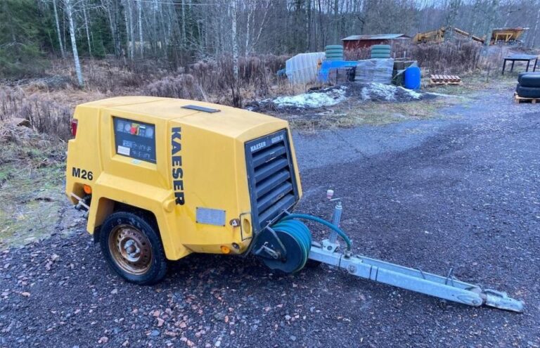 Compressor with rock Drill